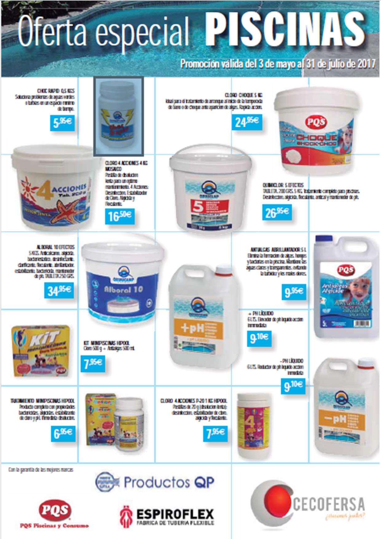 ESPECIAL PISCINAS